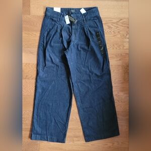 Banana Republic Jeans High Rise Wide Leg Size 30  NWT